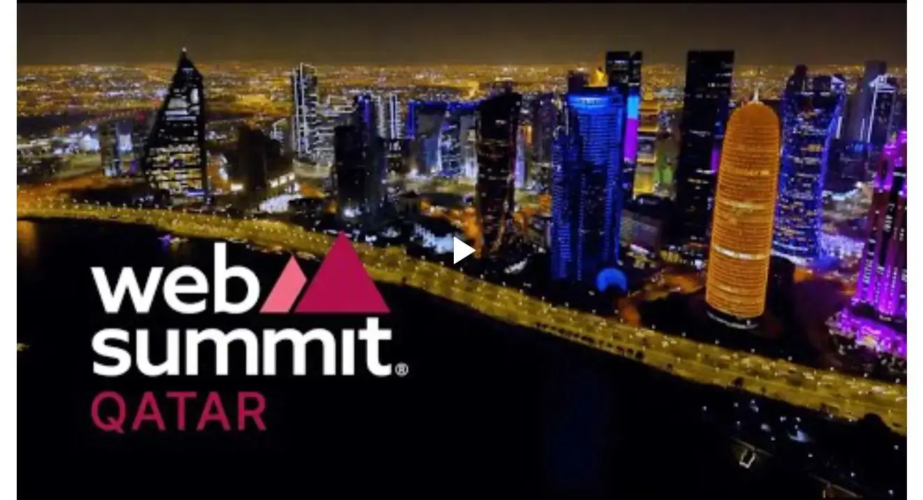 Web Summit Qatar Landing