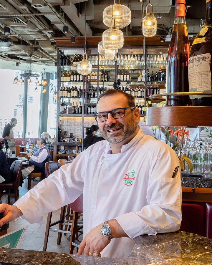 Chef and Partner, Mr Paolo Monti