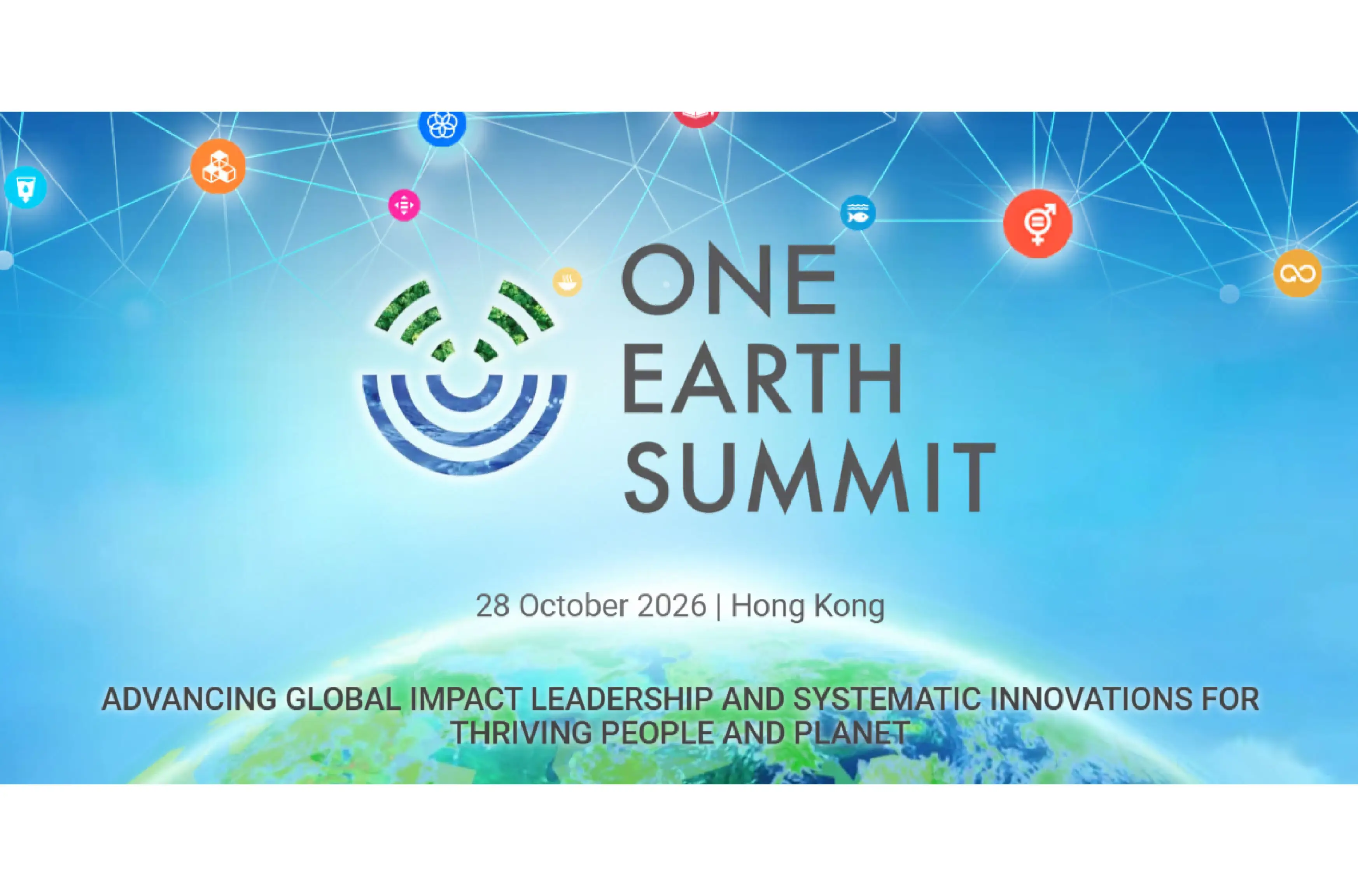 One Earth Summit 2026 Landing