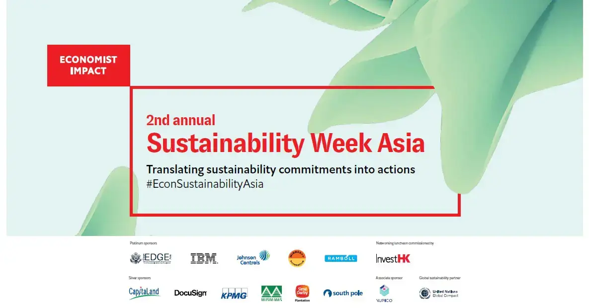 Sustainability Week Asia Landing