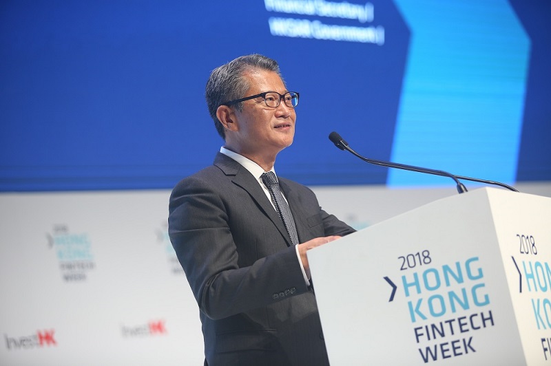 Hong Kong Fintech Week 2018 keynote speech by Paul Chan, Financial Secretary,HKSAR Government.