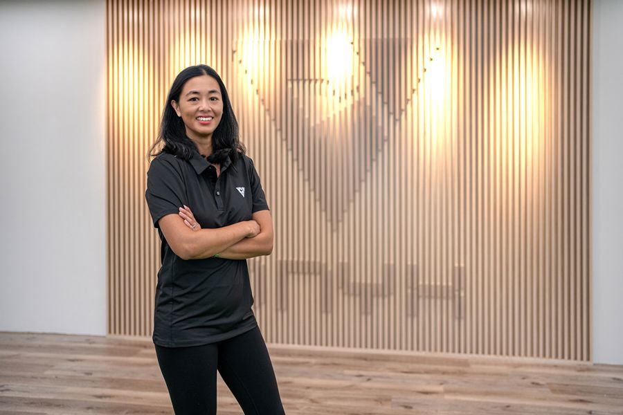 Co-founder of GO24 Fitness, Ms Trudy Chan
