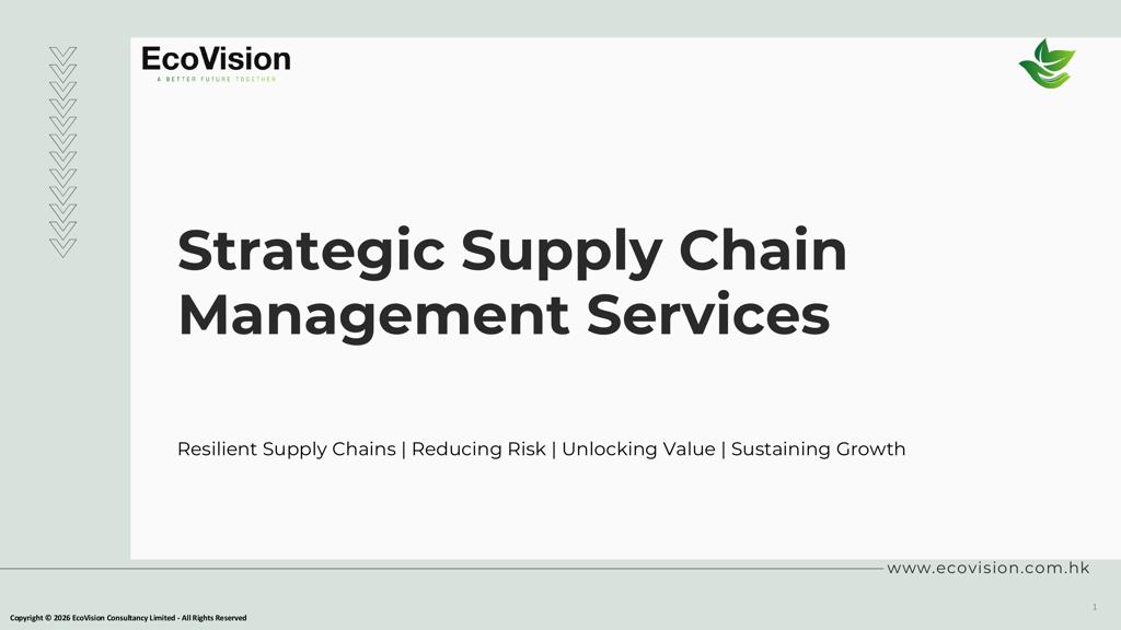 EcoVision Strategic SupplyChain Management Service thumbnail