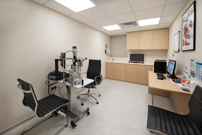 Advanced equipment in the clinic