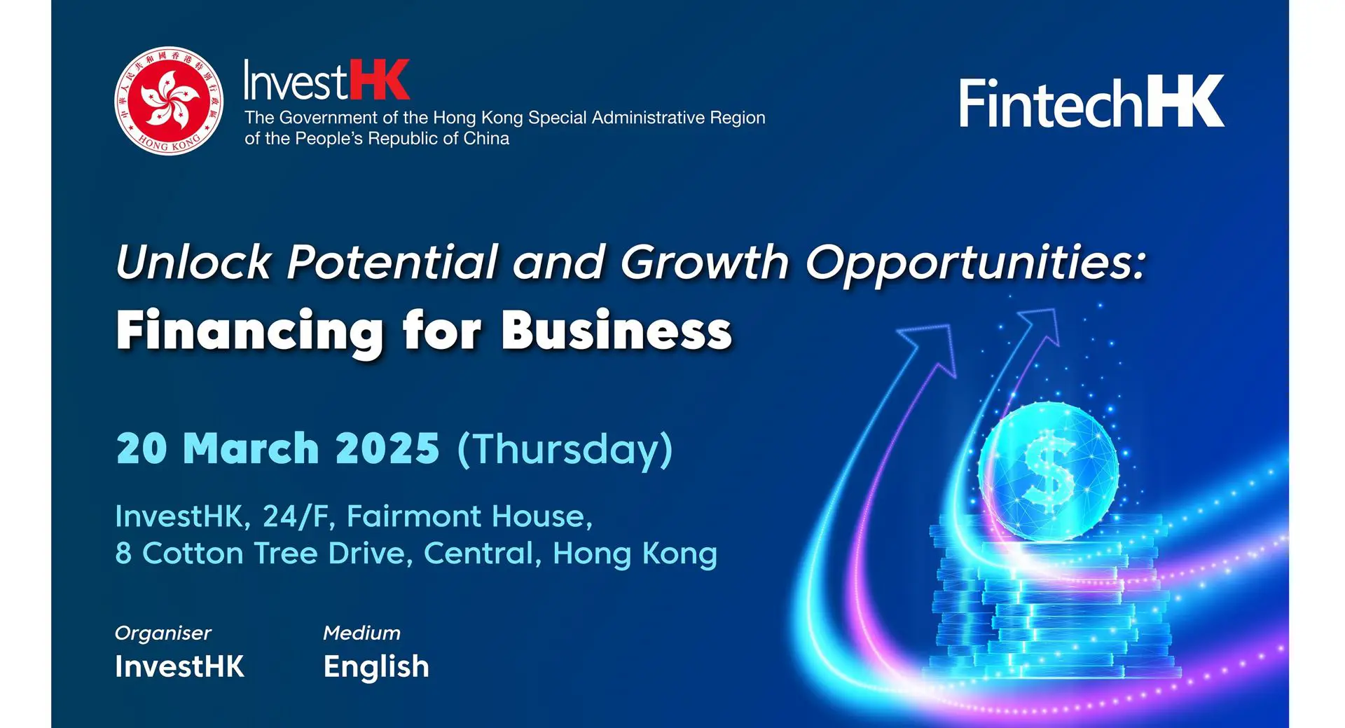 Fintech Seminar Banner Landing Hr