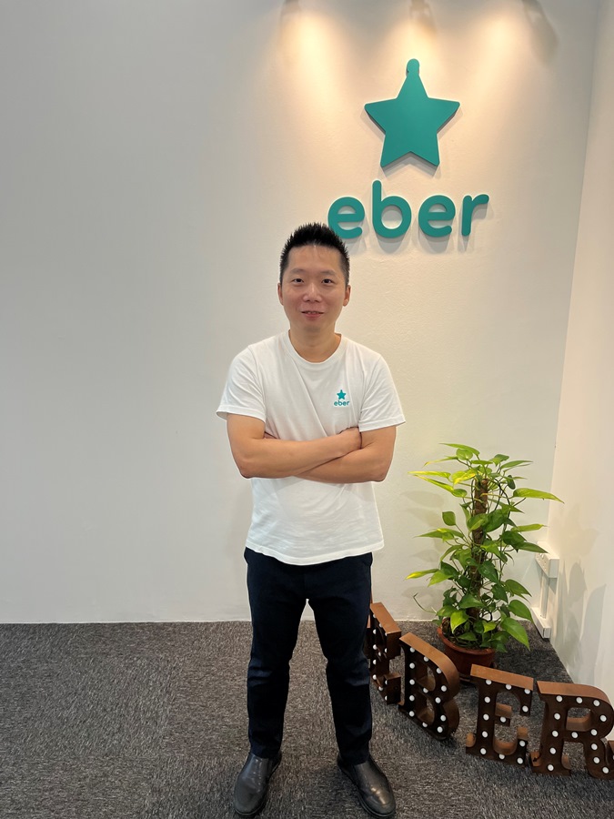 Founder and Chief Executive Officer of Eber, Mr Edward Au