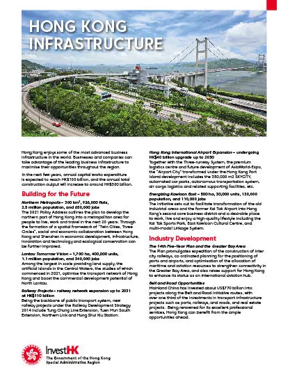 Thumbnail of Hong Kong Infrastructure
